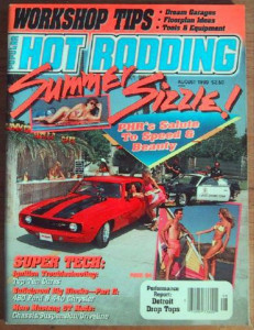 POPULAR HOT RODDING 1990 AUG - NEW DROP-TOPS, LANDY's WEDGE, BITTLE'S 460 FORD
